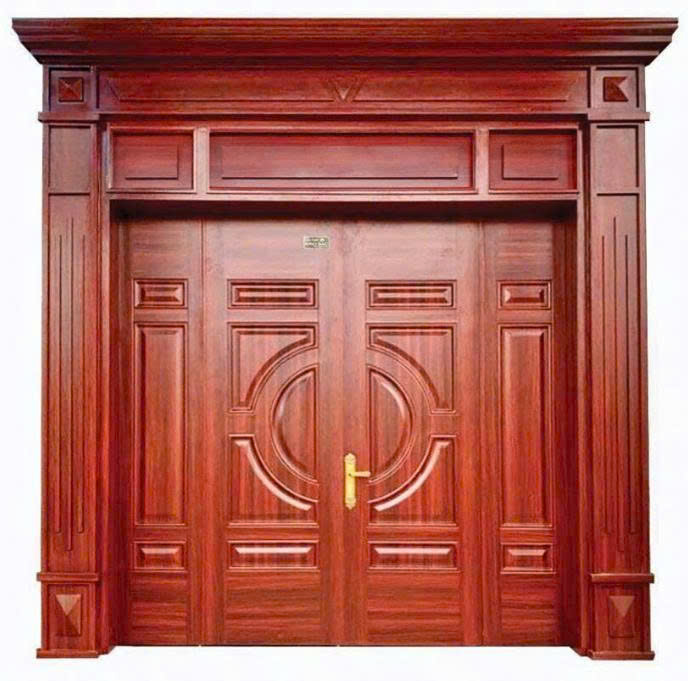 cửa thép 4 cánh phào đại