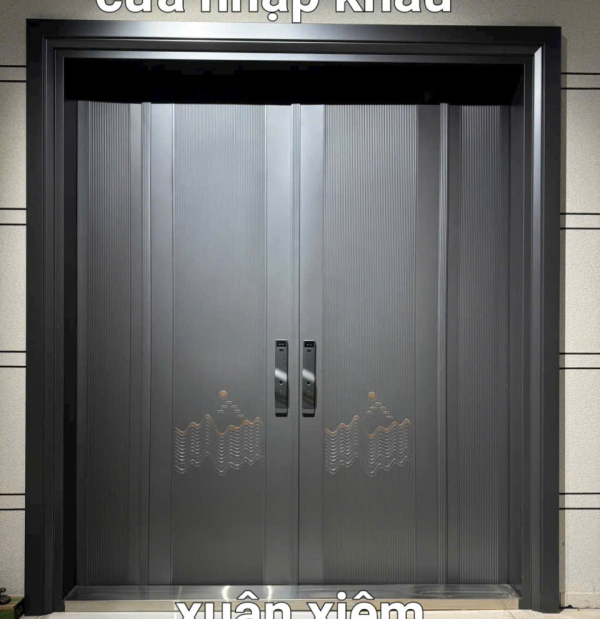 CỬA THÉP NHẬP KHẨU 4 CÁNH - M06