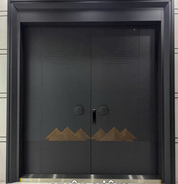 CỬA THÉP NHẬP KHẨU 2 CÁNH - M07