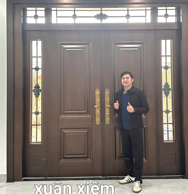 CỬA THÉP NHẬP KHẨU 4 CÁNH - M24