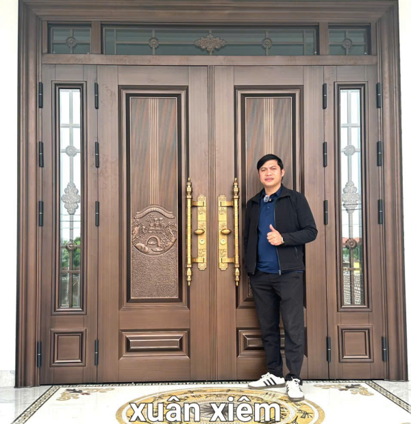 CỬA THÉP NHẬP KHẨU 4 CÁNH - M19