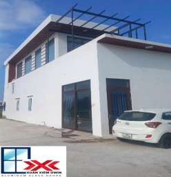 Thi công lắp đặt cửa nhôm kính nhà Chị Xu-Khu 18-Hải Thịnh-Ninh Bình