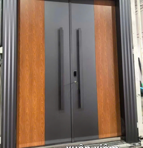 CỬA THÉP NHẬP KHẨU 2 CÁNH - M05