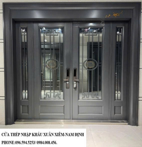 CỬA THÉP NHẬP KHẨU XUÂN XIÊM-NAM ĐỊNH