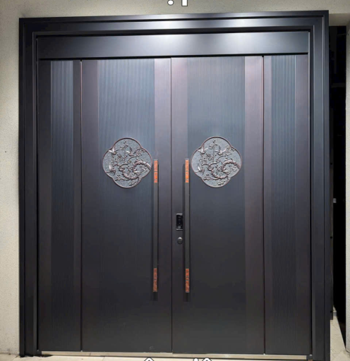 CỬA THÉP NHẬP KHẨU 4 CÁNH - M02