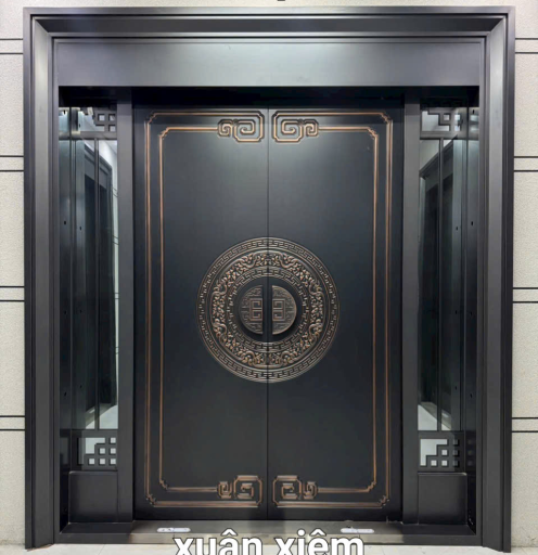 CỬA THÉP NHẬP KHẨU 4 CÁNH - M03