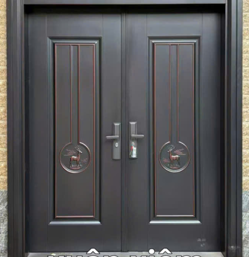 CỬA THÉP NHẬP KHẨU 2 CÁNH - M06