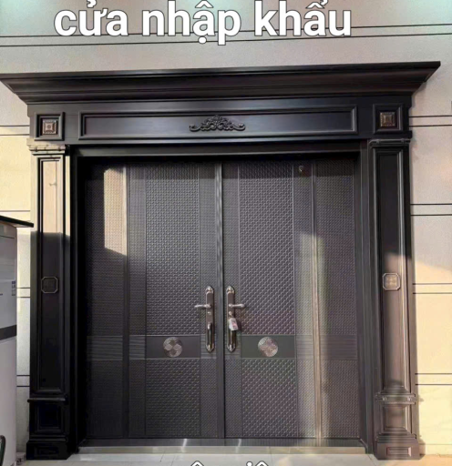 CỬA THÉP NHẬP KHẨU 4 CÁNH - M08