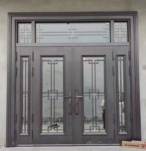 CỬA THÉP NHẬP KHẨU 4 CÁNH - M15