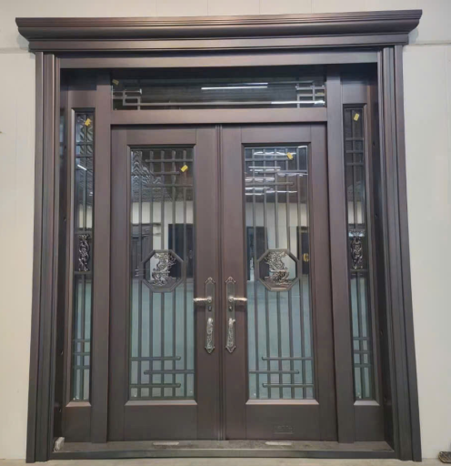 CỬA THÉP NHẬP KHẨU 4 CÁNH - M09